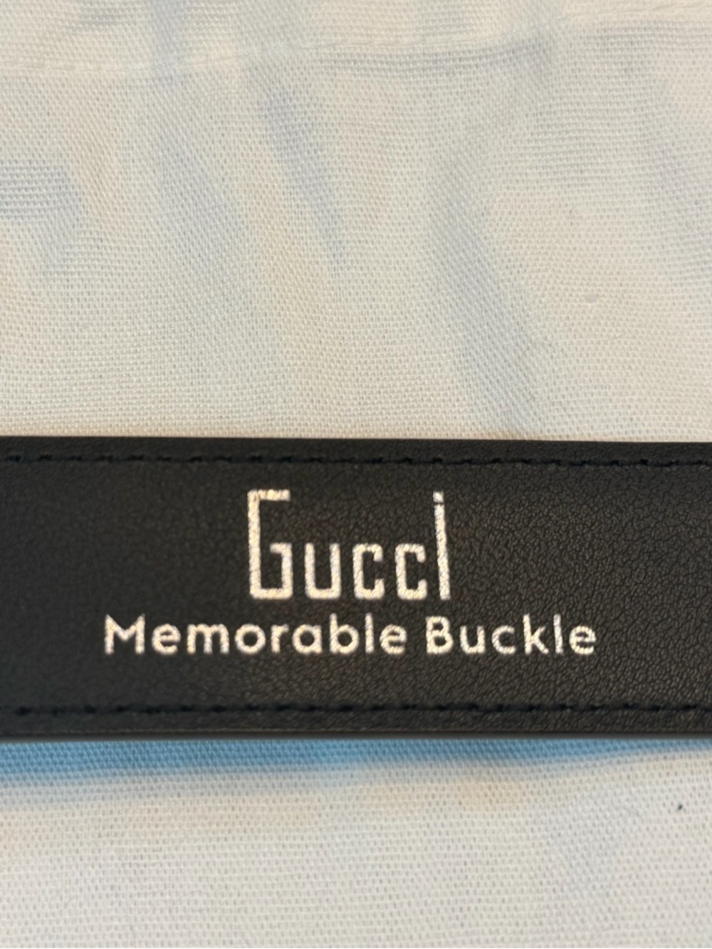 New Gucci Floral G Logo Buckle Black Belt Size 44 / 110 cm Fits a Waist 40 - 44 - Picture 10 of 12